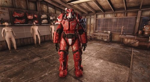 Mighty Power Armor Paints Nuka Cola Full Set Power Armor Schaken Mods