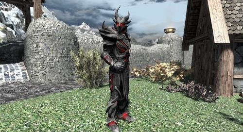 Daedric Armor Replacer Armor Schaken Mods