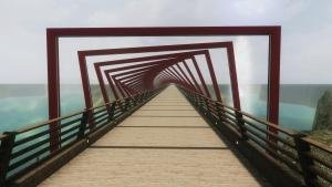 The longest bridge in Skyrim.. ever