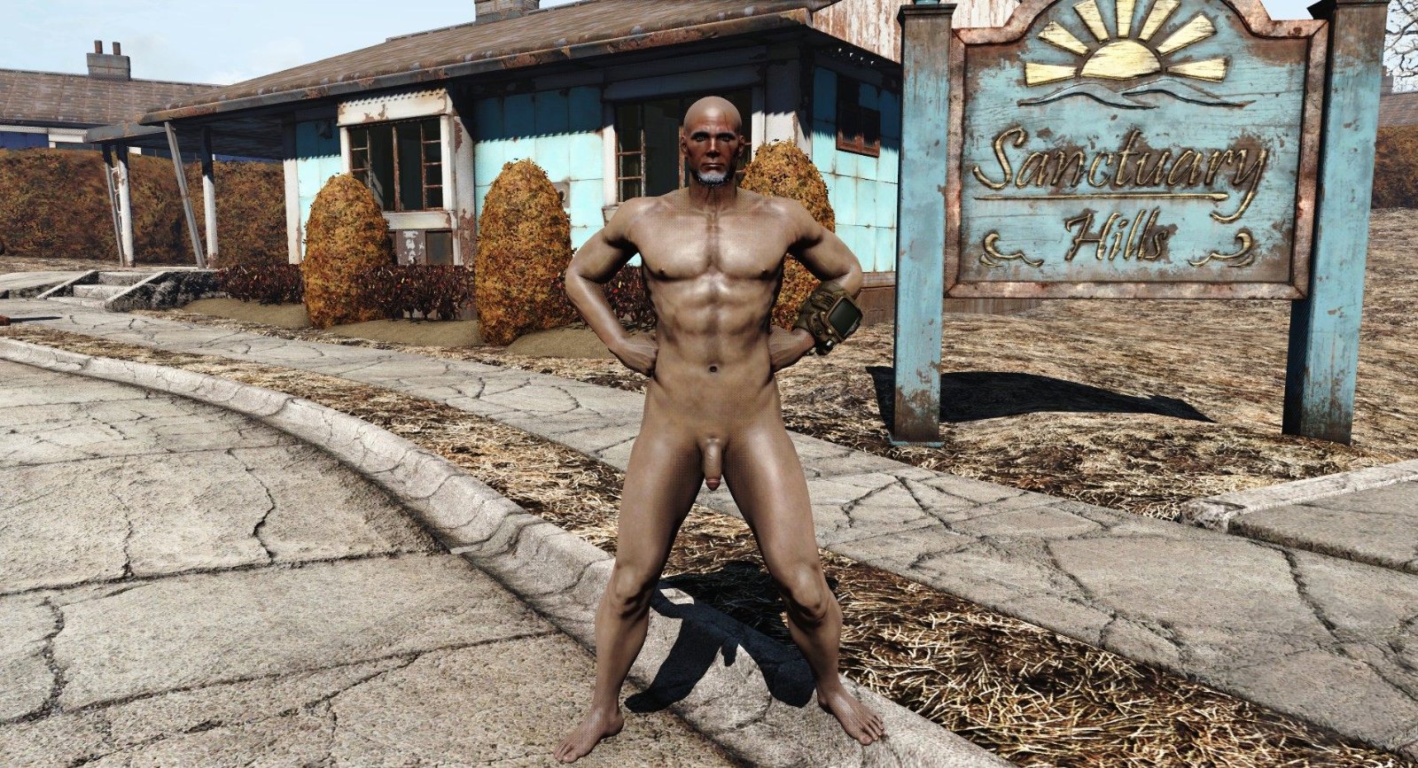 Fallout 4 Nude Male (Cut) + Bodyslide - Overhauls/Texture Enhancers -  Schaken-Mods