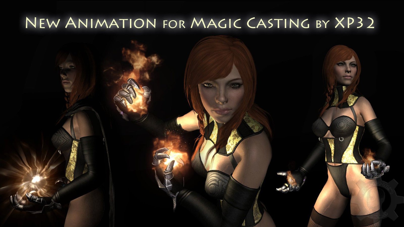 New Animation for Magic Casting SSE - Animations - Schaken-Mods