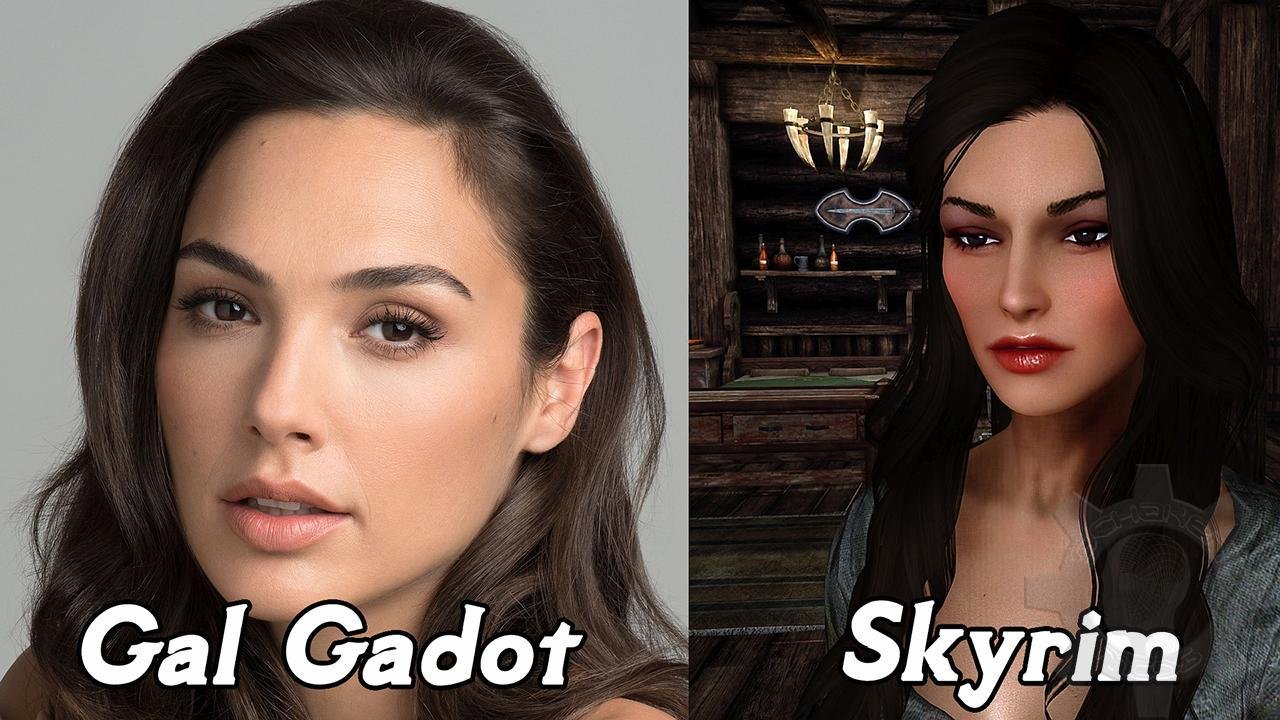 Gal Gadot Preset - Body, Face, Hair - Schaken-Mods